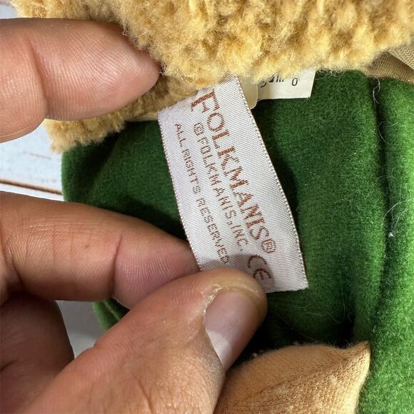 Folkmanis Troll Puppet with No Hedgehog Finger Puppet Fantasy Collectible - Picture 6 of 6